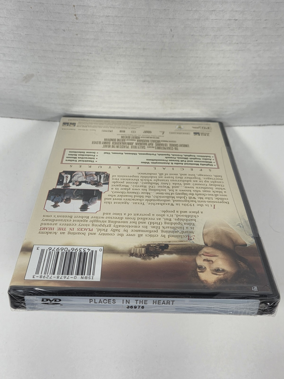 PLACES IN THE HEART (DVD) Sally Field BRAND NEW