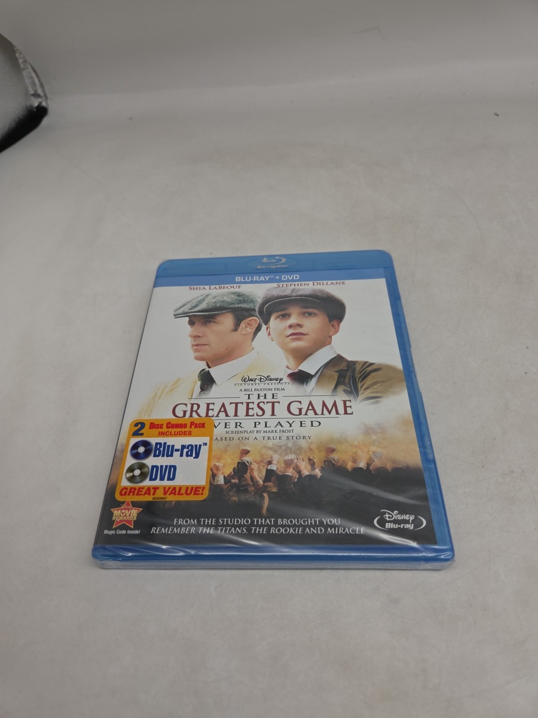 Brand New Sealed The Greatest Game Ever Played (Blu-ray) Shia LaBeouf