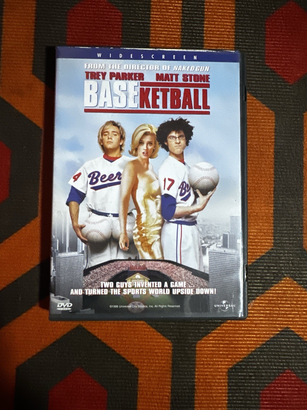 Baseketball Trey Parker Matt Stone Vintage DVD Nice Condition Widescreen