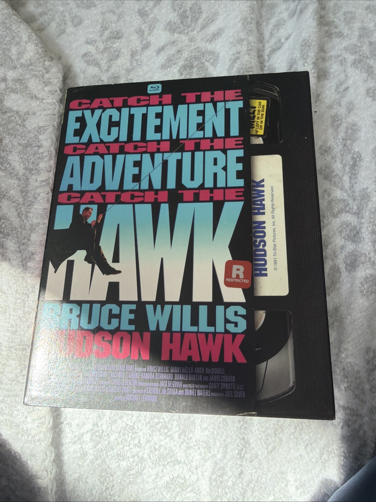 Hudson Hawk (Retro Vhs Packaging) (Blu-ray, 1991) NEW,OOP,RARE, BRUCE WILLIS