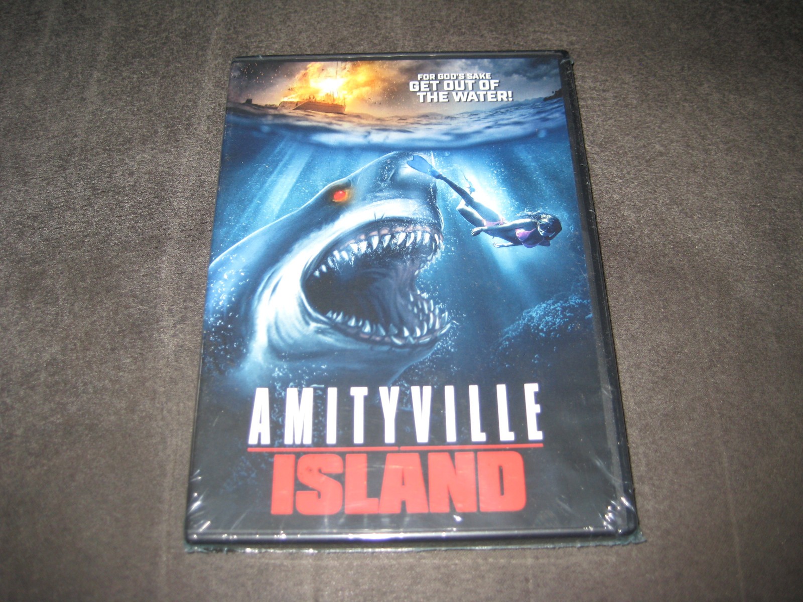 AMITYVILLE ISLAND (DVD 2020) BRAND NEW – NOT RATED – WIDESCREEN – HORROR
