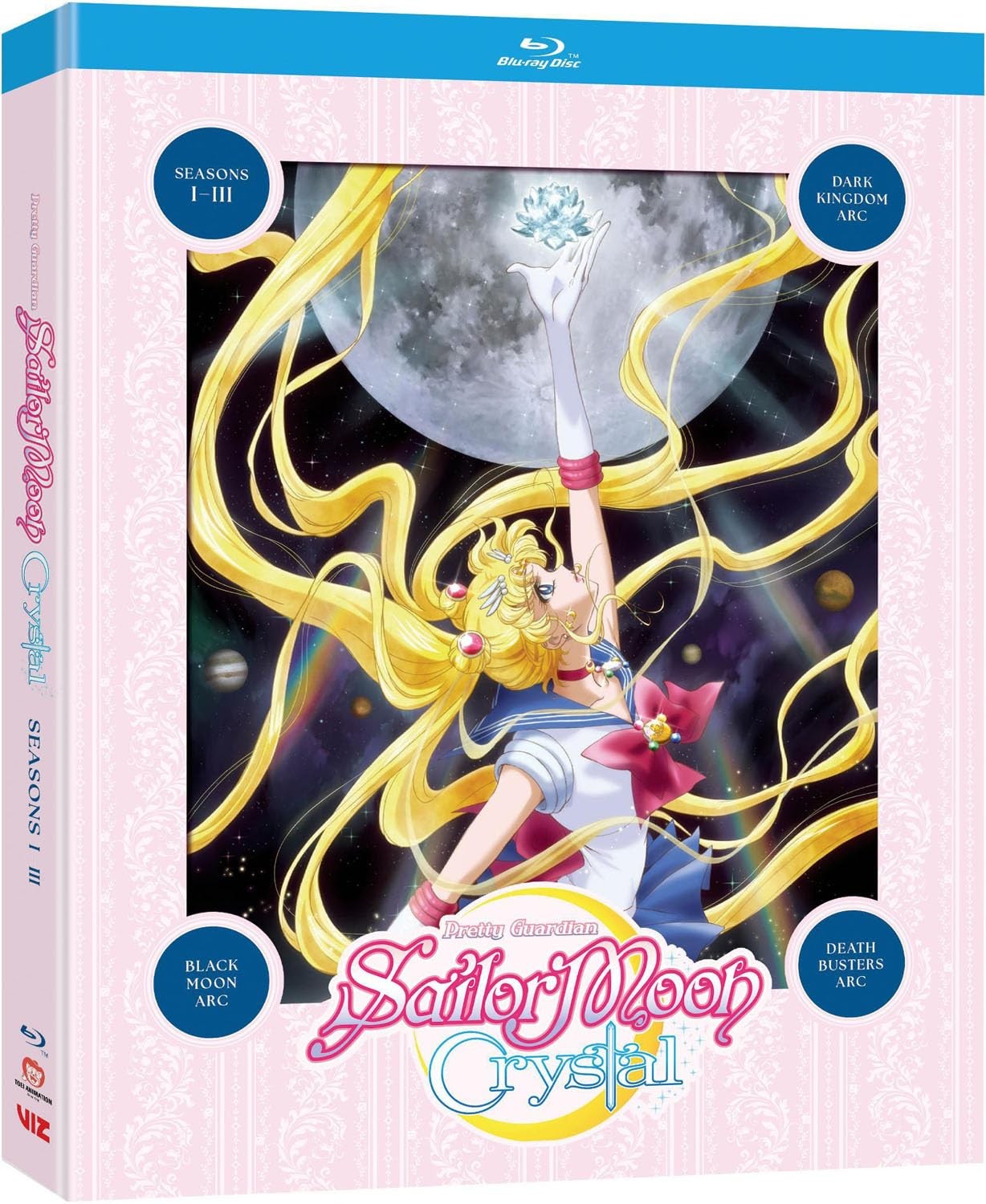Sailor Moon Crystal Season 1-3 Collection (Blu-ray) Multiple