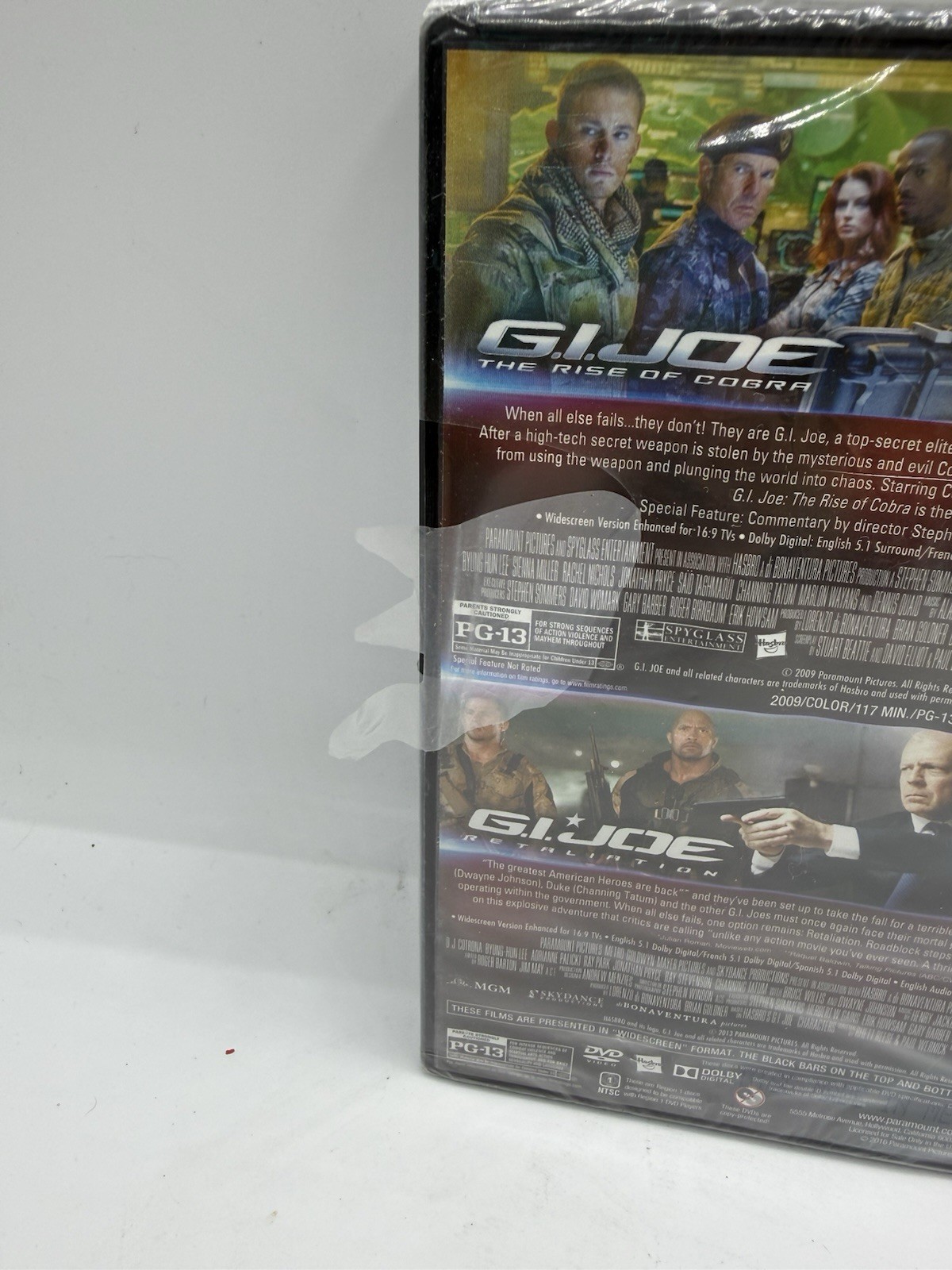 G.I. Joe 2-Movie Collection DVDs BRAND NEW SEALED
