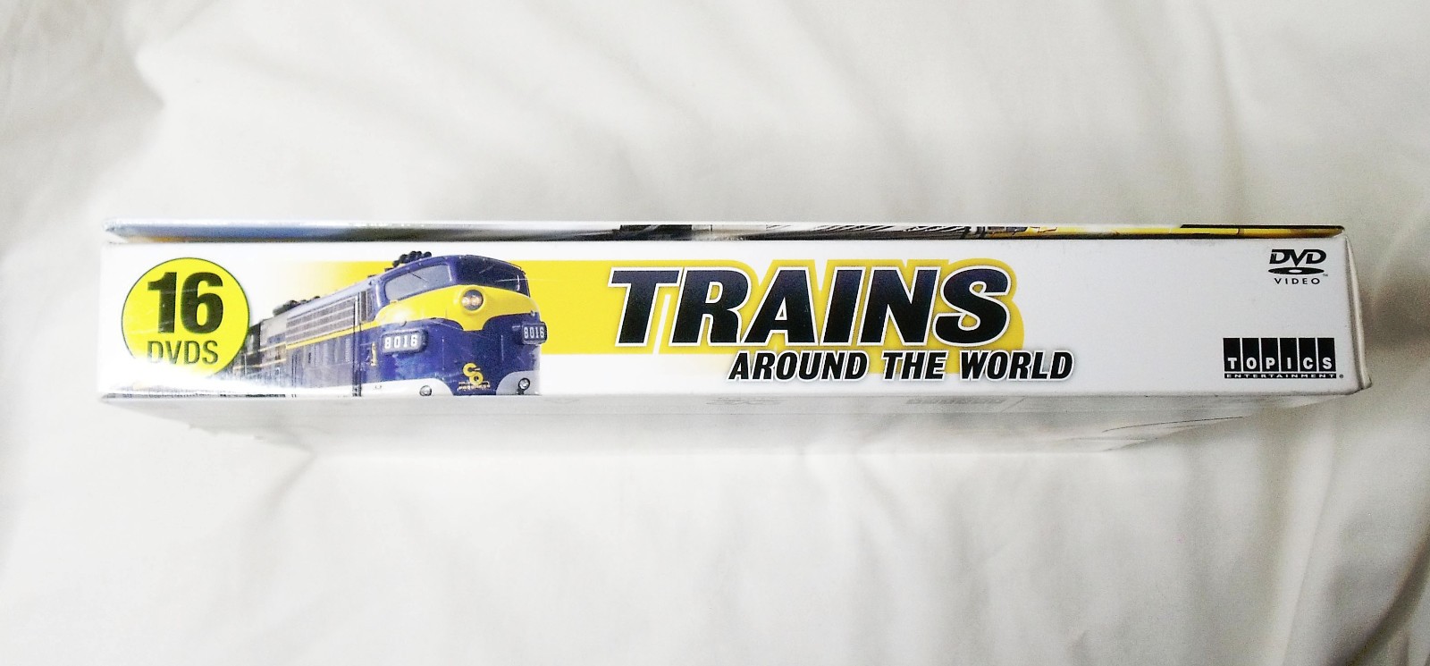 Trains Around the World 16 DVD Set 18 hrs 55 min total railroad railway train RR