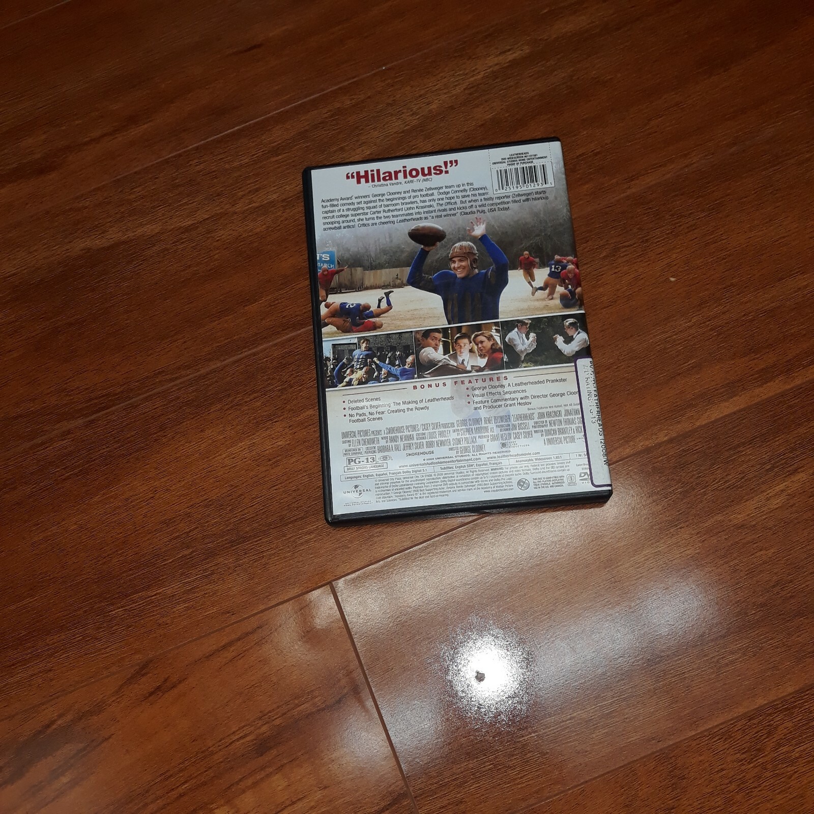 Leatherheads [Blu-ray] DVD, Keith Loneker, Peter Gerety, Jack Thompson, Marian