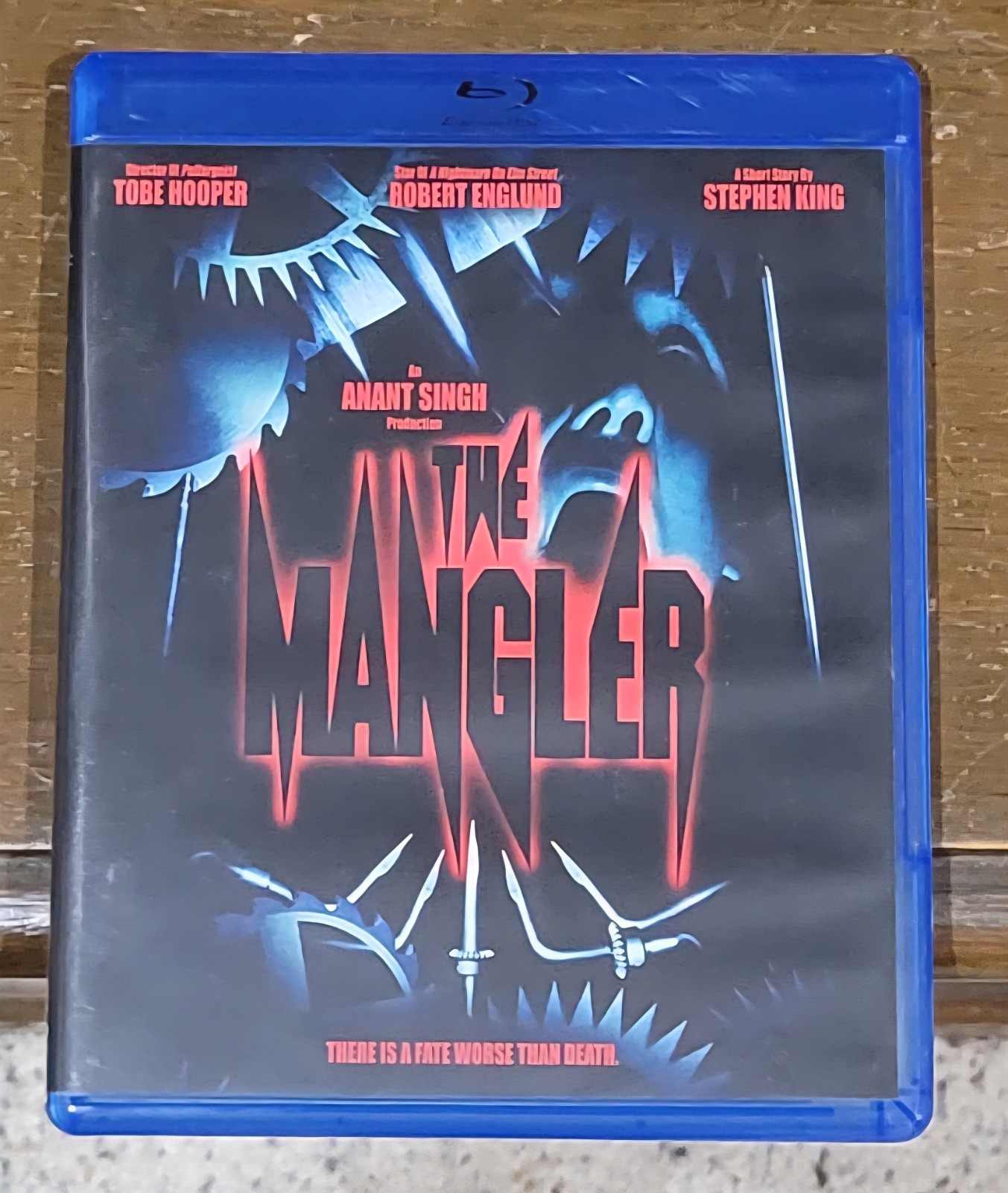 The Mangler (Blu-ray, 1995) – Scream Factory – Robert Englund, Tobe Hooper