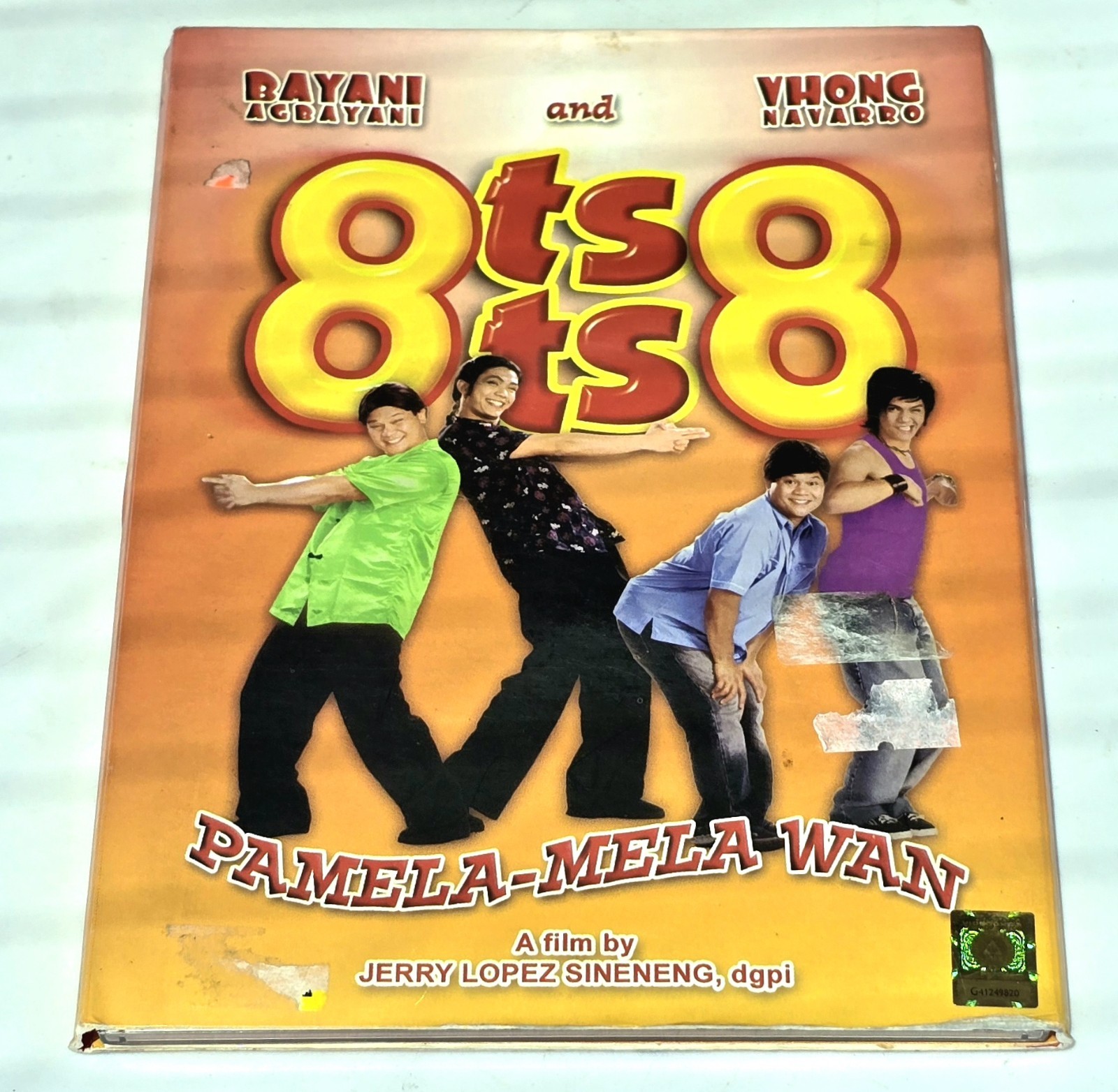 Otso Otso Pamela-Mela Wan DVD Bayani Agbayani Vhong Navarro Filipino Tagalog