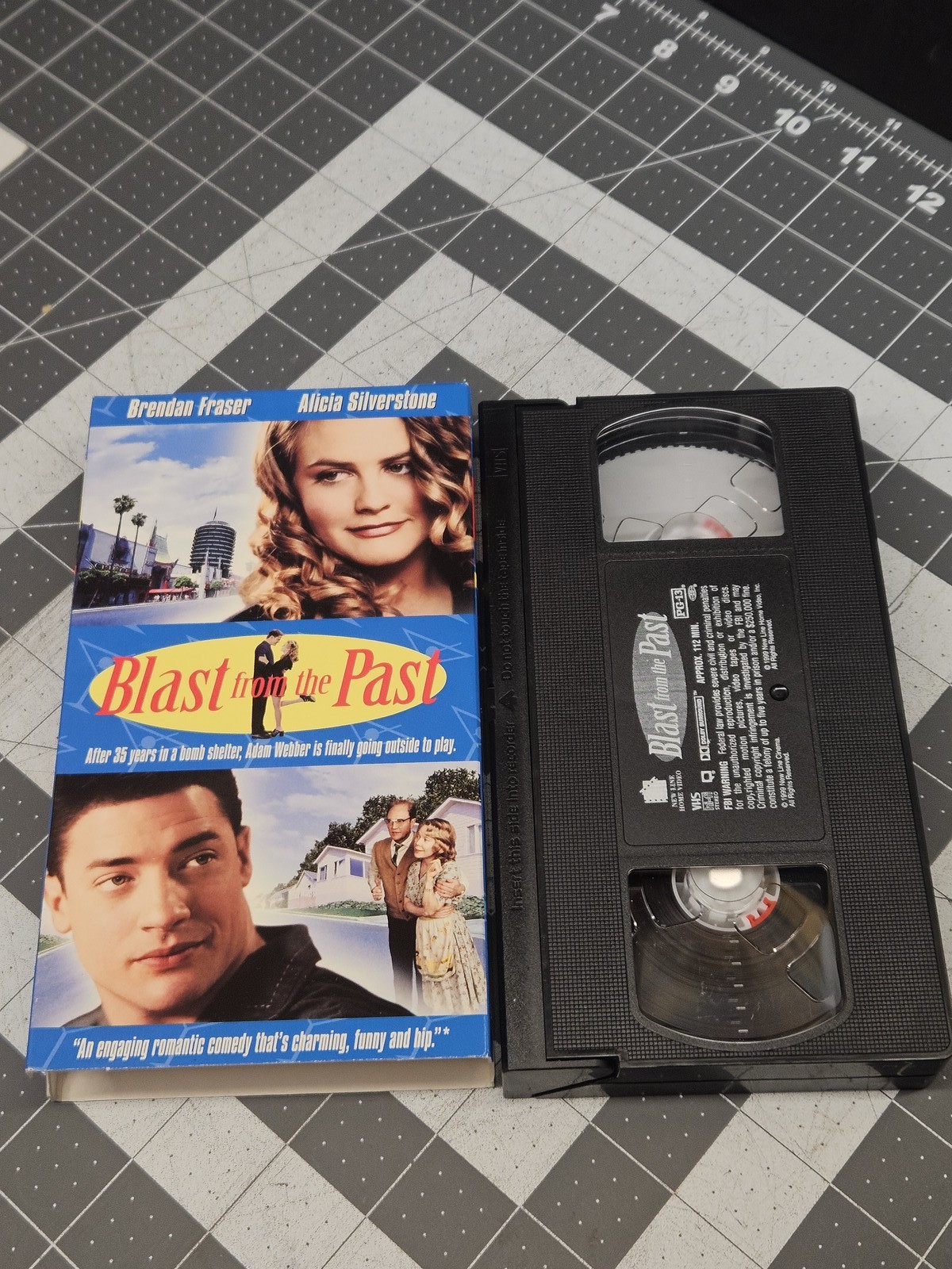 Blast from the Past VHS Brendan Fraser Alicia Silverstone 1999 Comedy PG-13