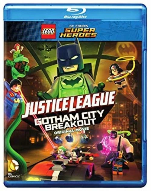 LEGO DC Super Heroes Justice League Gotham City Breakout Blu-ray NEW SEALED