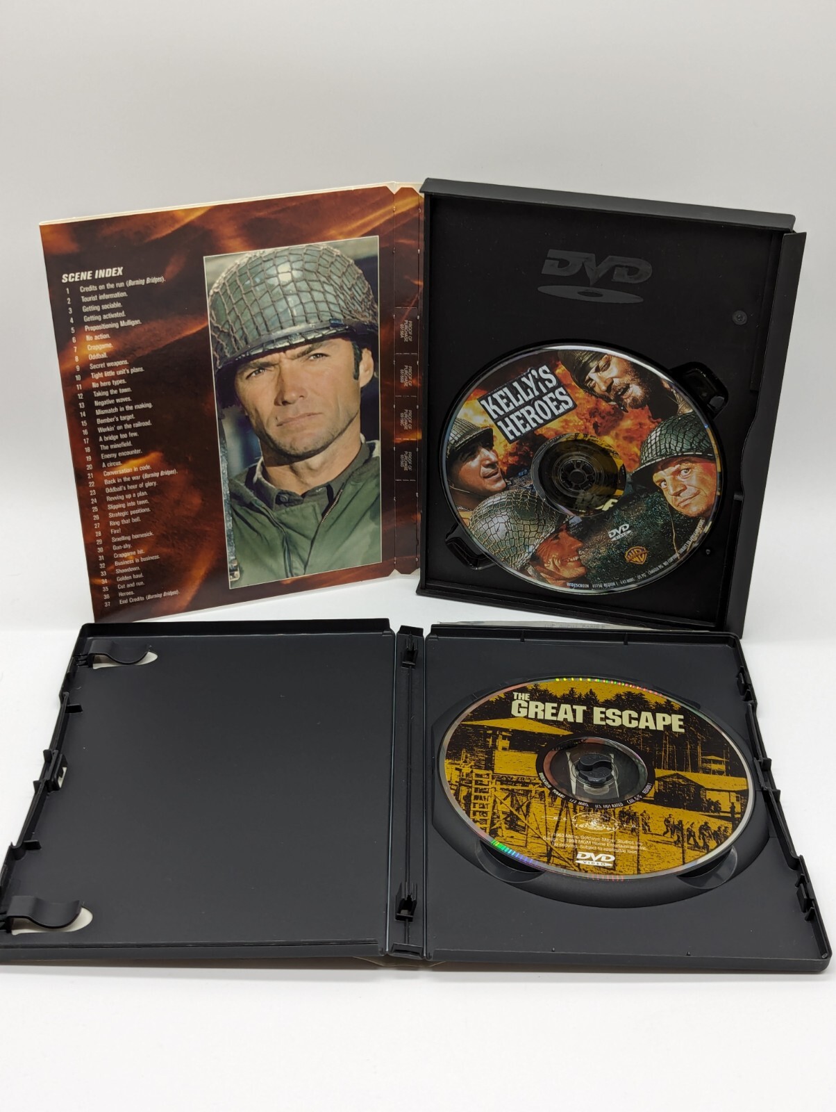 War Classics Lot Of 15 Father Goose Casablanca Kelly’s Heros Great Escape & More