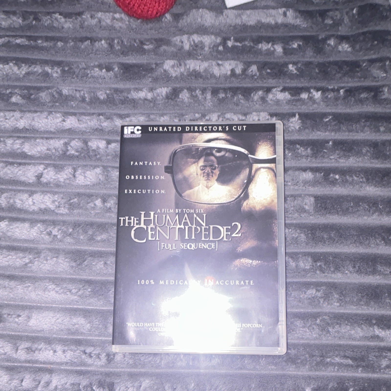 IFC Films The Human Centipede 1 & 2 Unrated Director’s Cut DVD Tom Six