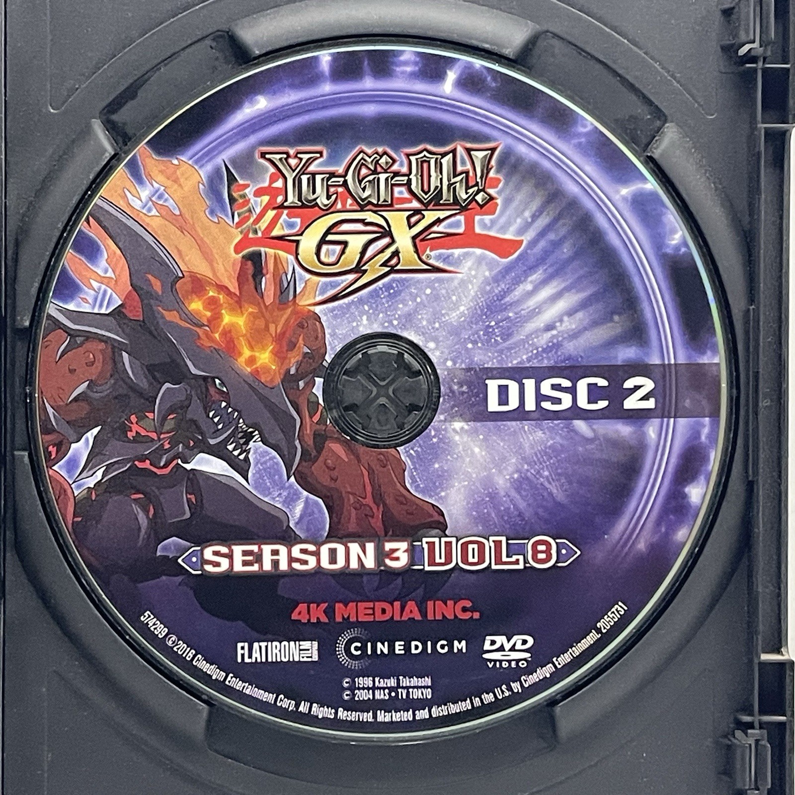 Yu-Gi-Oh GX: Season 3, Volume 7 (2006-2007) (DVD, 2016, 2-Disc Set) Animated OOP