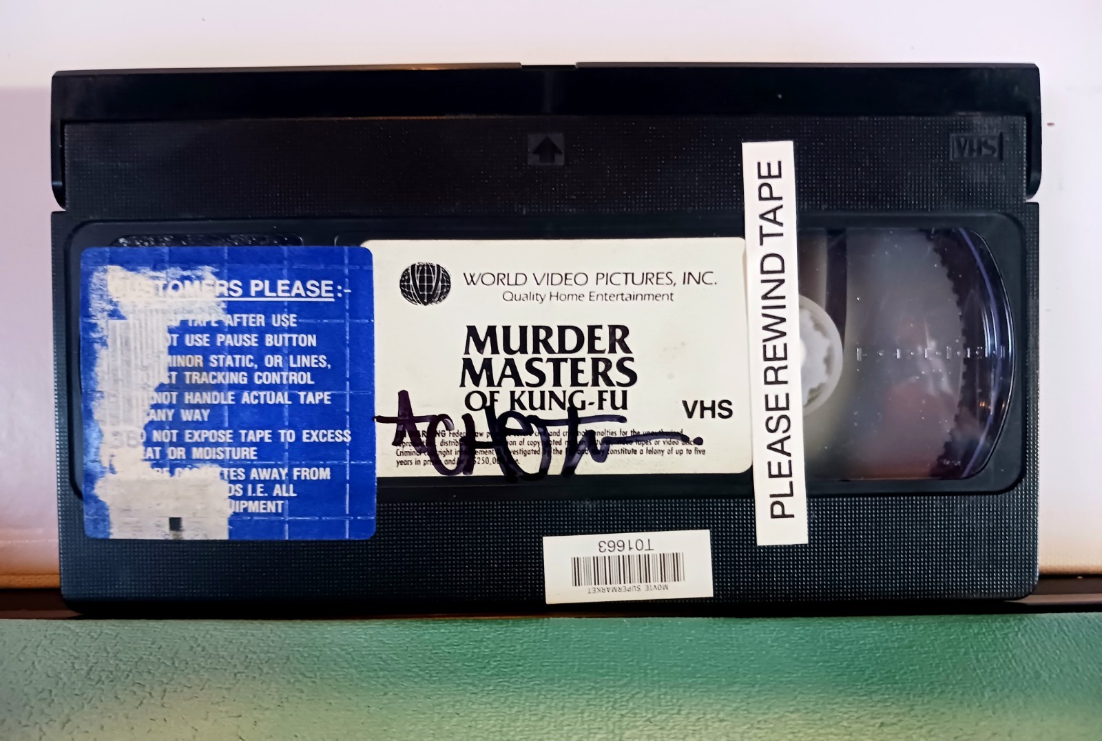 Murder Masters Of Kung-Fu VHS RARE CULT CLASSIC 1985 93min Tested w Screen Grabs