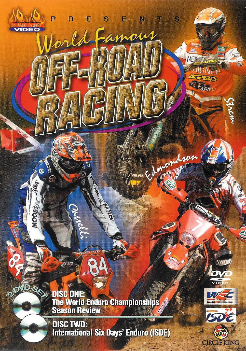 World Famous Off-Road Racing – Motorcycle Sports – 2-Disc DVD Set