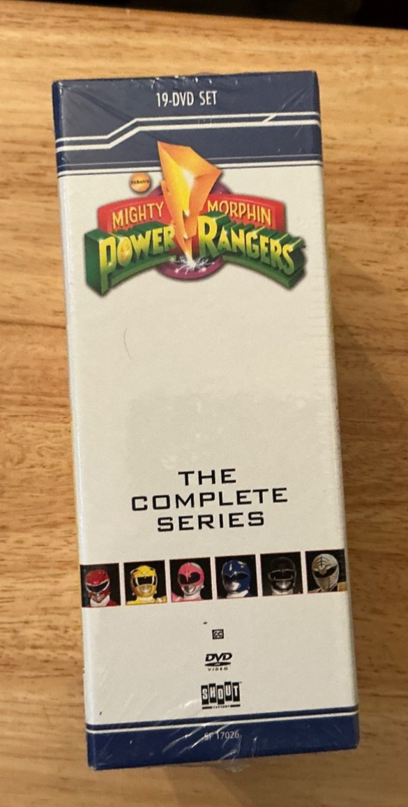 Power Rangers Compete Series Seasons 1 2 3 (DVD, 2017, 19-Disc Set) w/ *BOOKLET*