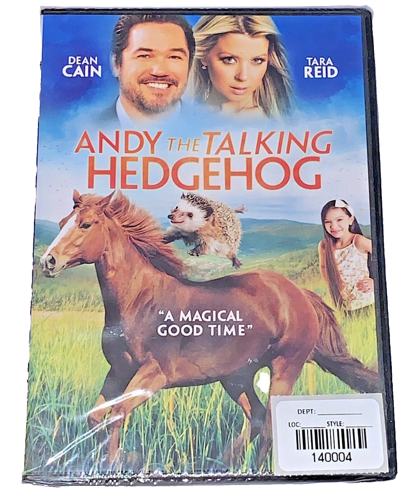 DVD Andy the Talking Hedgehog 2019 Feat. Dean Cain NR Widescreen 76 Min Reg 1 CC