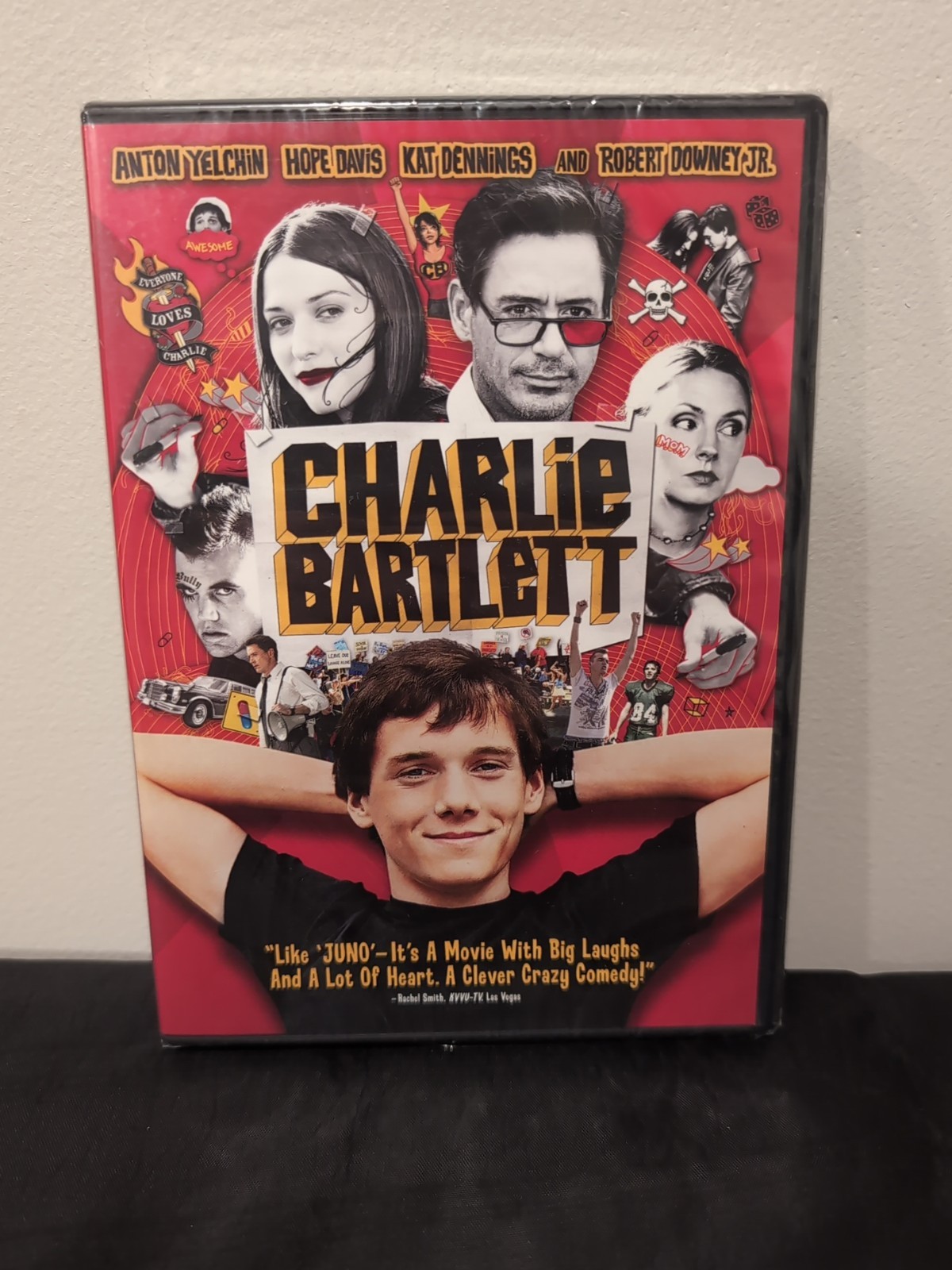 Charlie Bartlett DVD 2008 Comedy Kat Dennings Robert Downey Jr Drake New Sealed