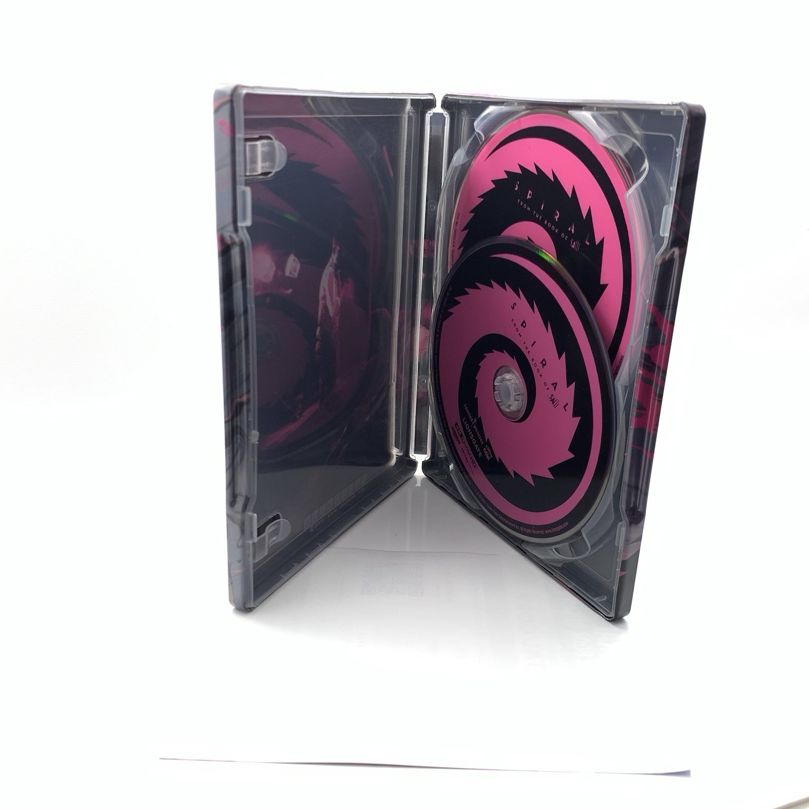 Spiral 4K Ultra HD + Blu-ray + Digital Steelbook Edition Book of SAW Chris Rock