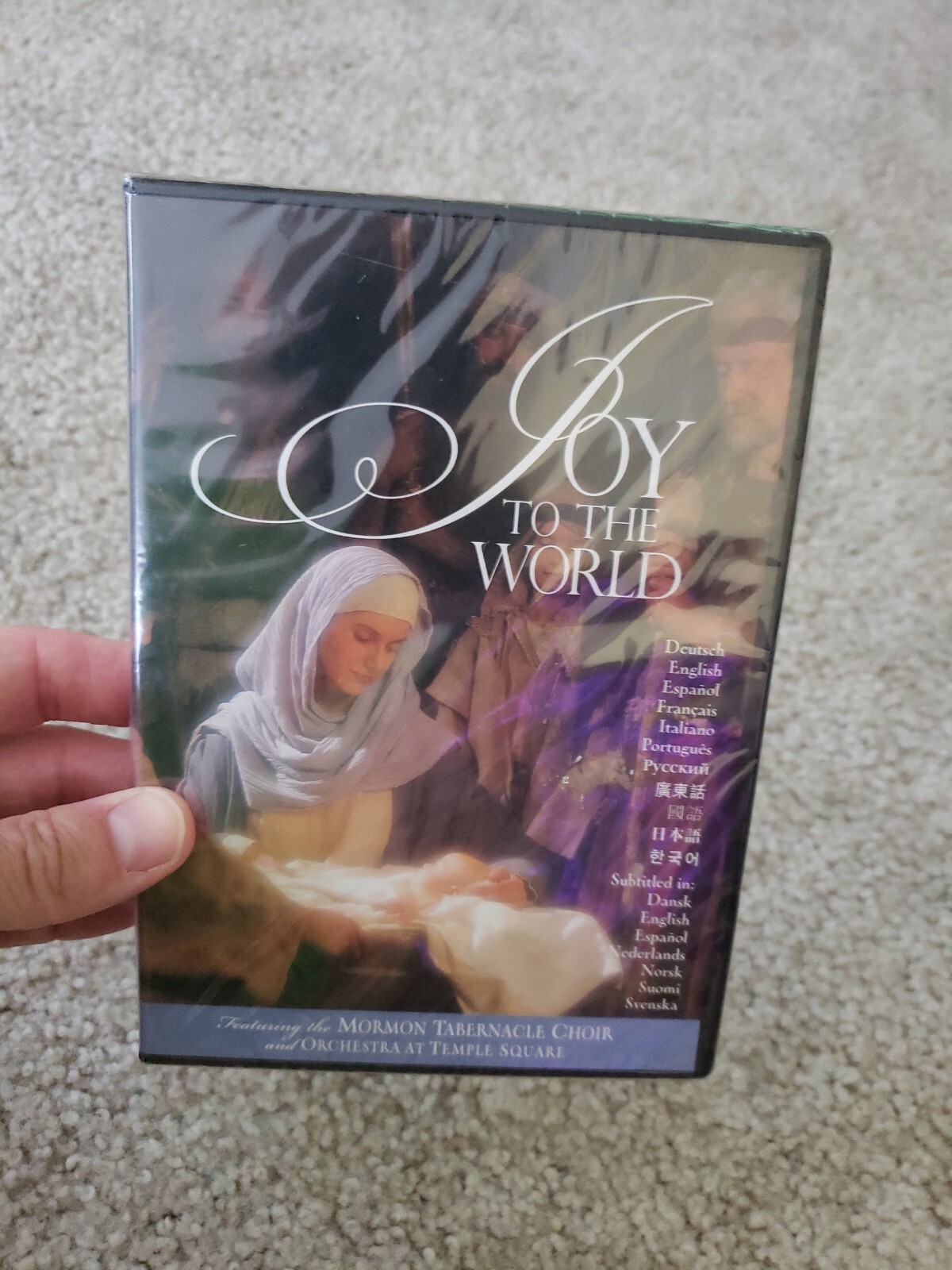 Joy to the World Multiple Languages Edition DVD New Mormon Tabernacle Choir