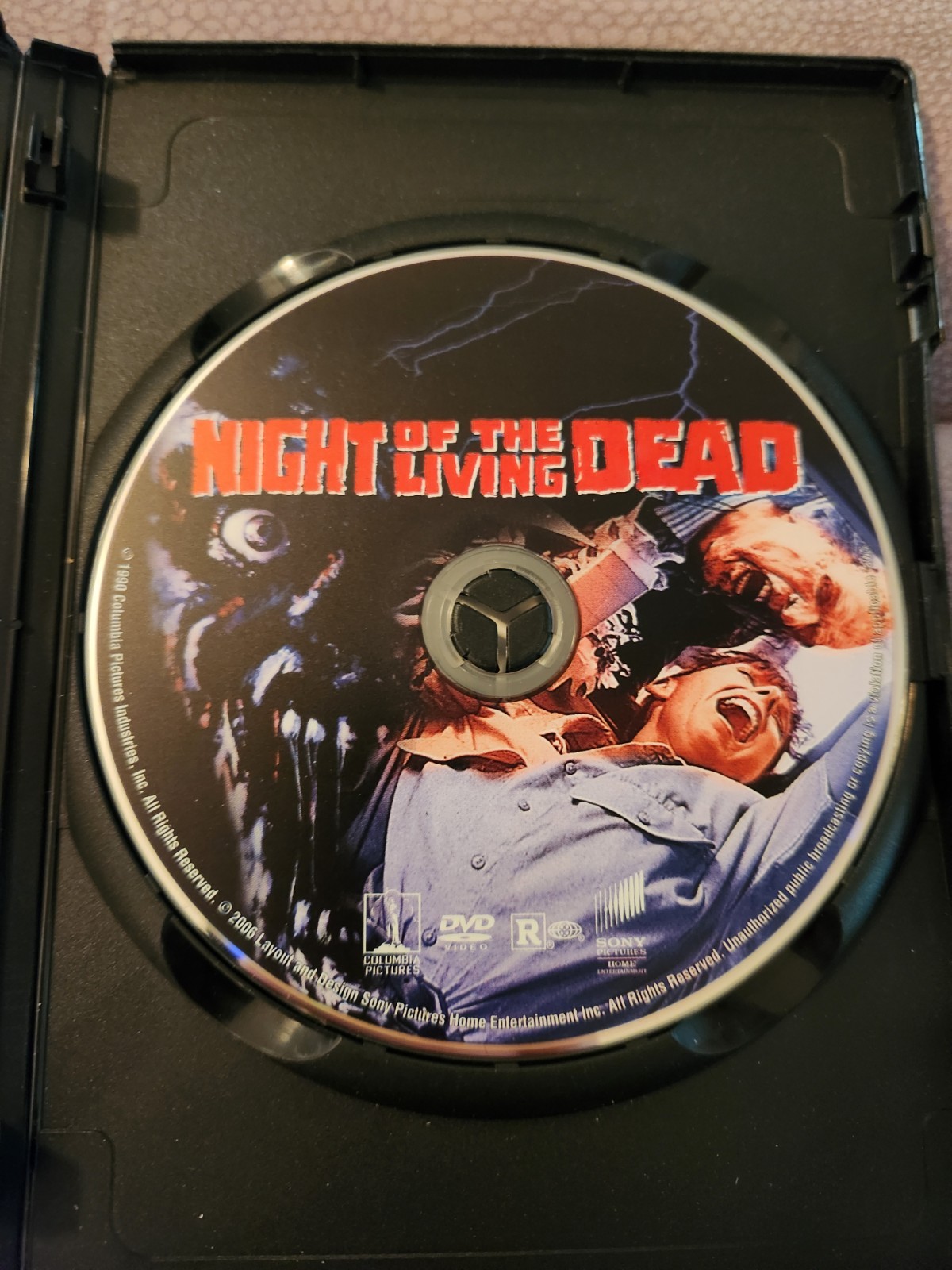 Night of the Living Dead DVD 1990 Color Horror Excellent Used Condition