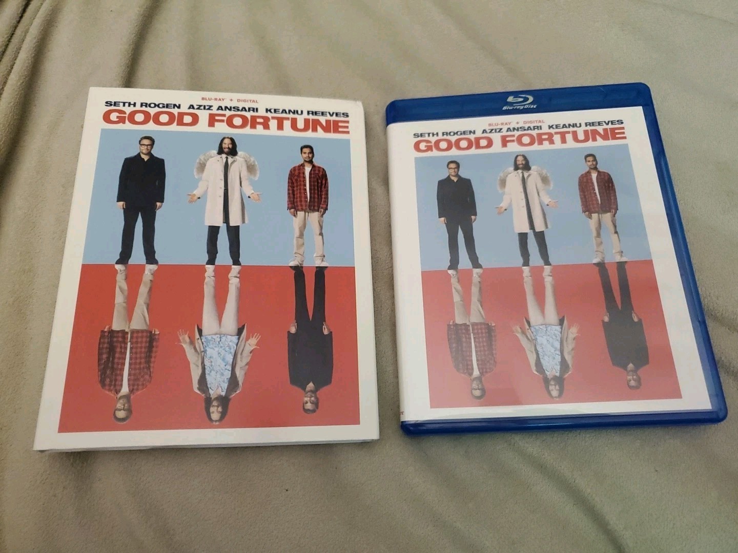 Good Fortune – Blu-ray – Aziz Ansari / Seth Rogan / Keanu Reeves + Slipcover