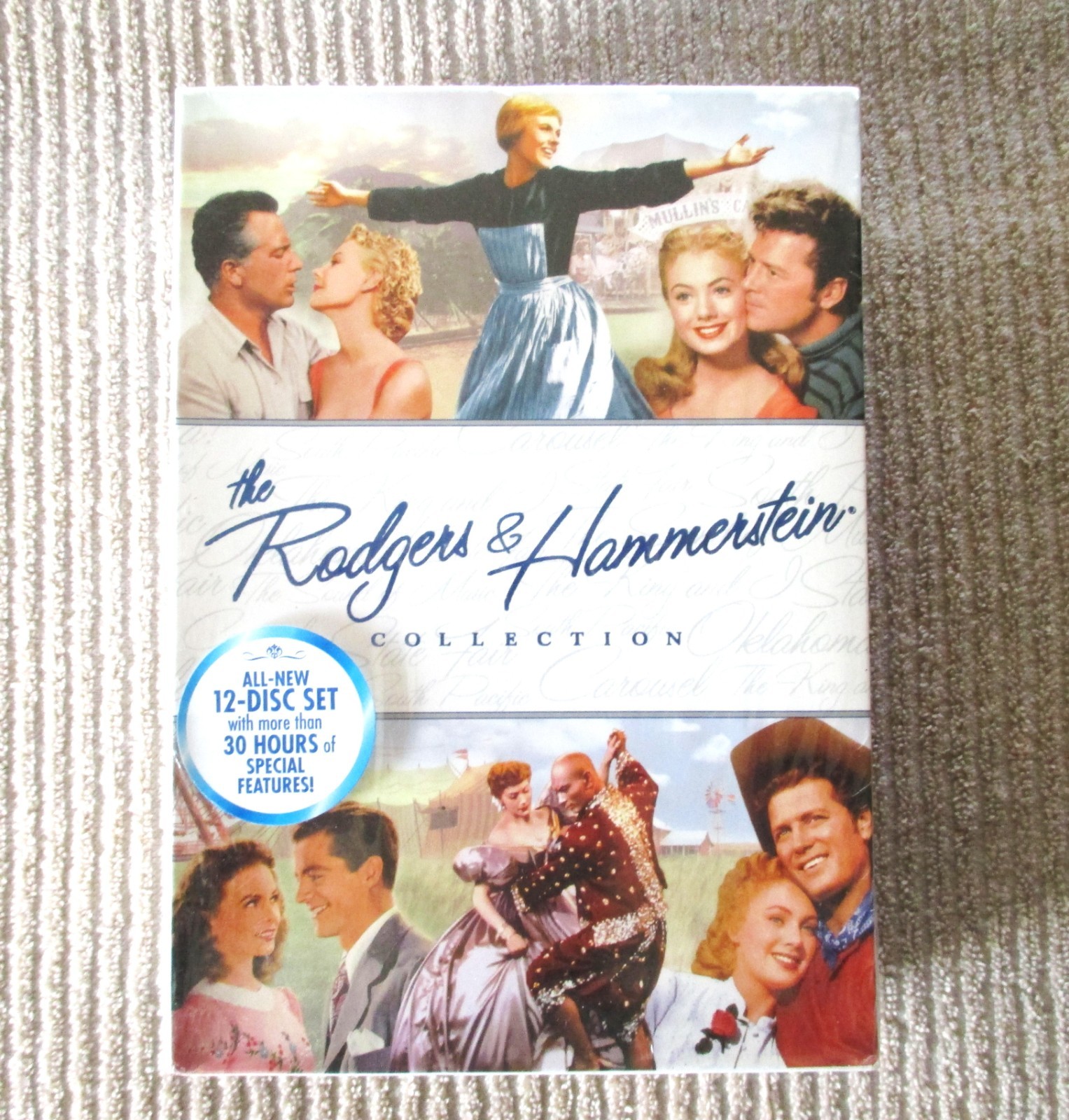 The Rodgers & Hammerstein 12 DVD Disc Set Collection 6 Films BRAND NEW SEALED