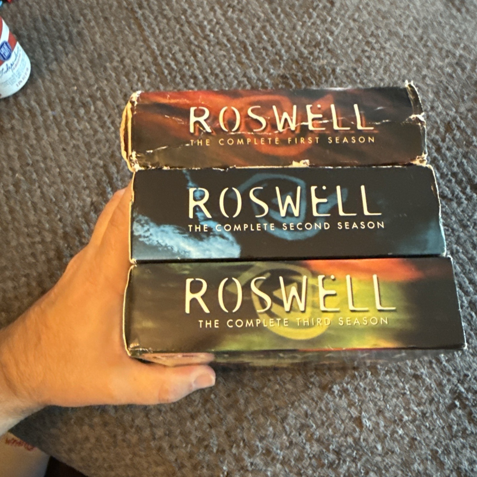 ROSWELL Complete Series DVD Lot Seasons 1-3 Sci-Fi Television TV Set