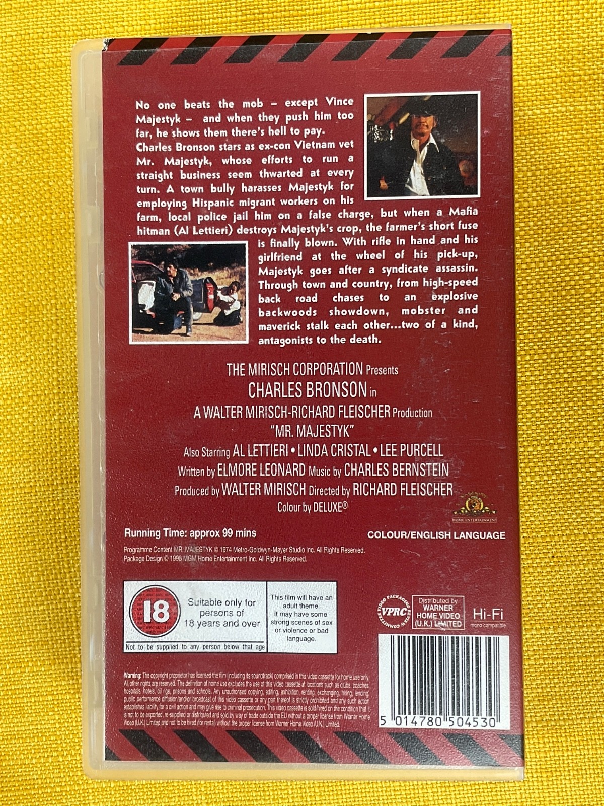 Mr Majestyk, VHS Video Tape