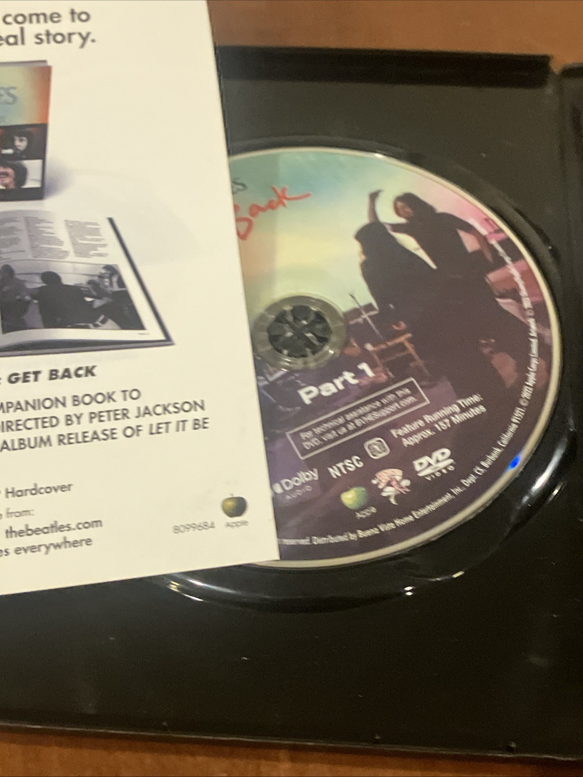 The Beatles: Get Back (DVD, 2021)