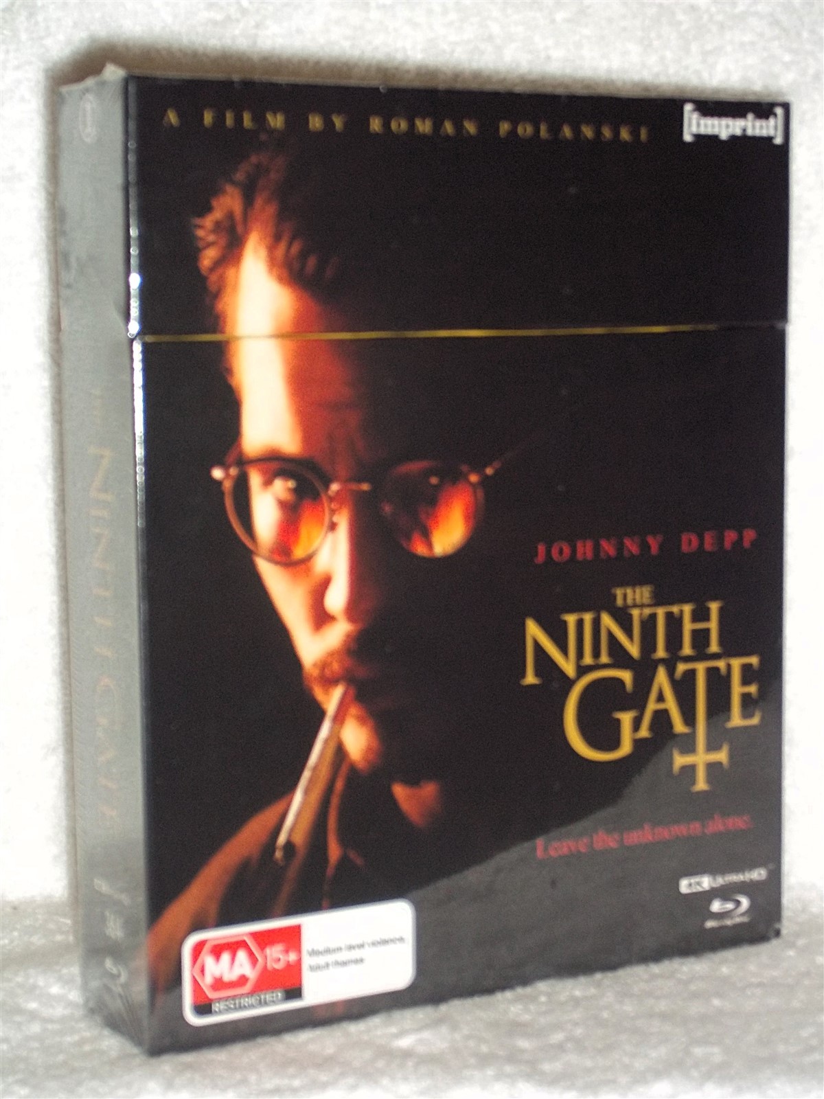 Ninth Gate (4K/Blu-ray, 2026) NEW Johnny Depp cult neo-noir thriller horror