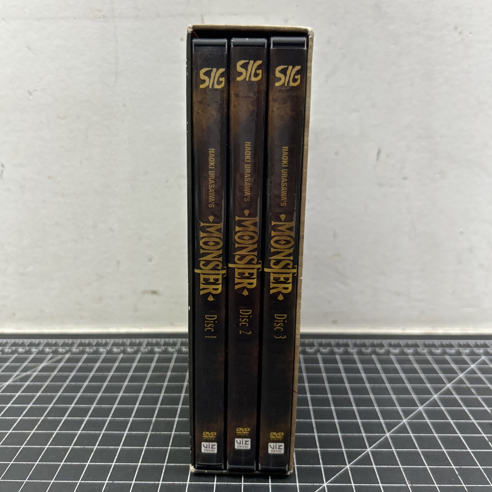 Naoki Urasawa’s Monster: Box Set 1 (DVD, 2009, 3-Disc Set) Explicit