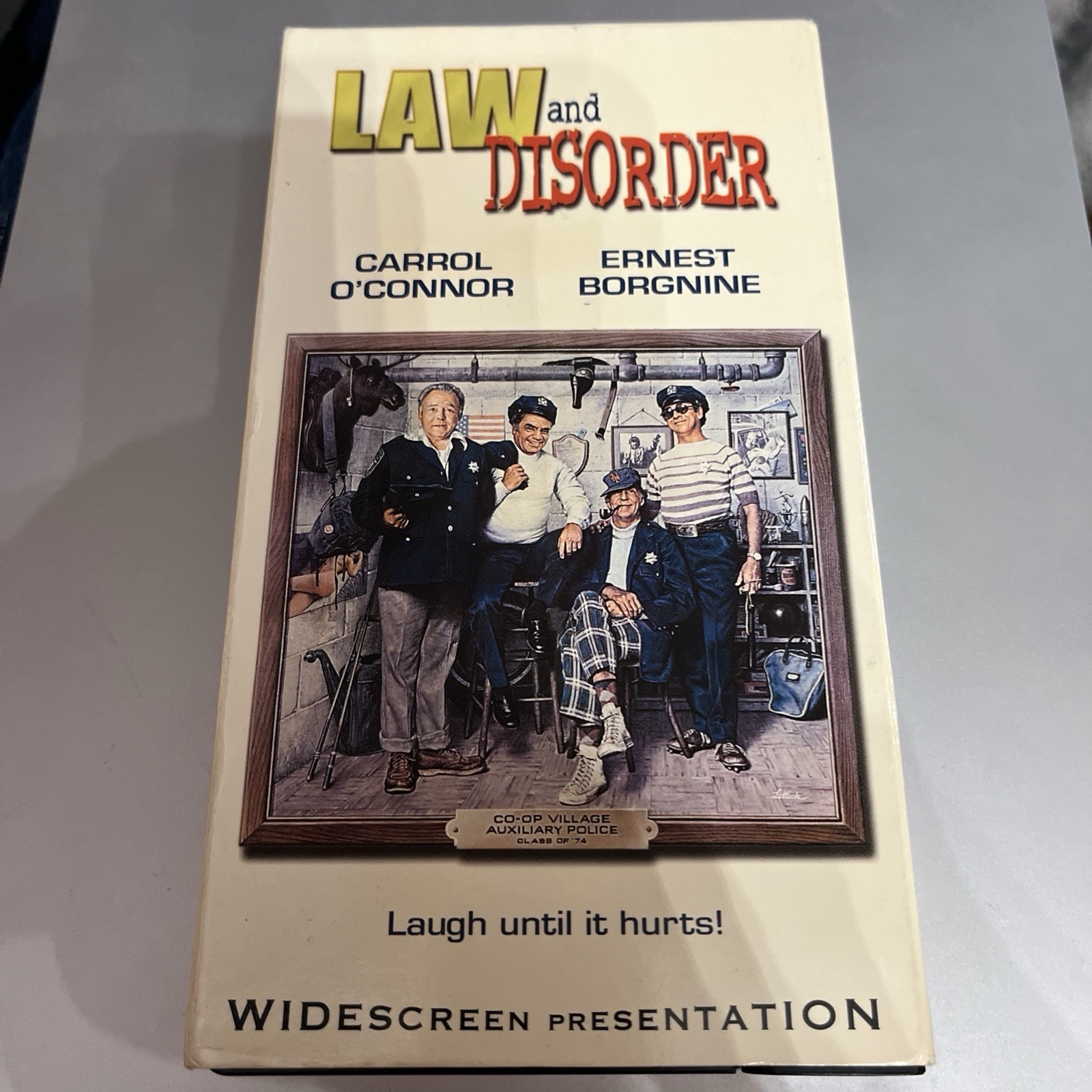 Law and Disorder VHS Carrol O’Connor Ernest Borgnine