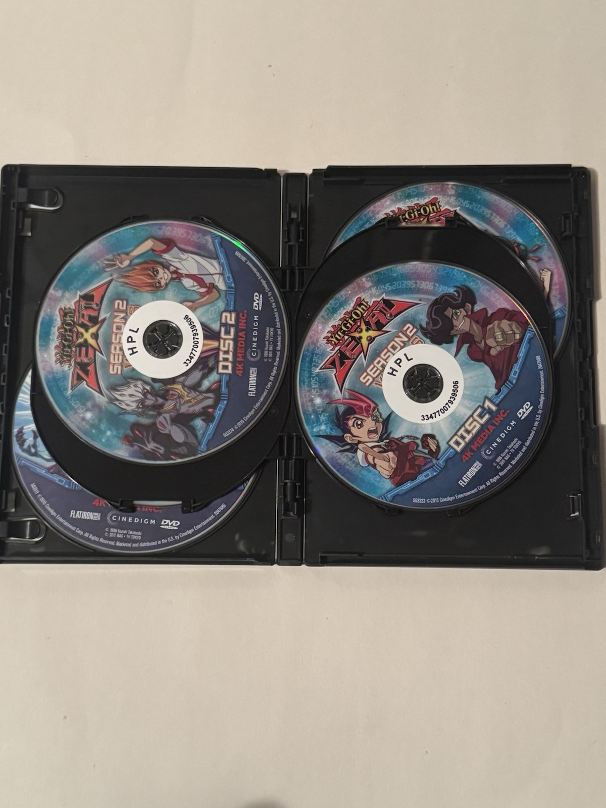 YuGiOh Yu-Gi-Oh Zexal Ex Library COMPLETE Season 2 DVD Set Anime OOP Rare
