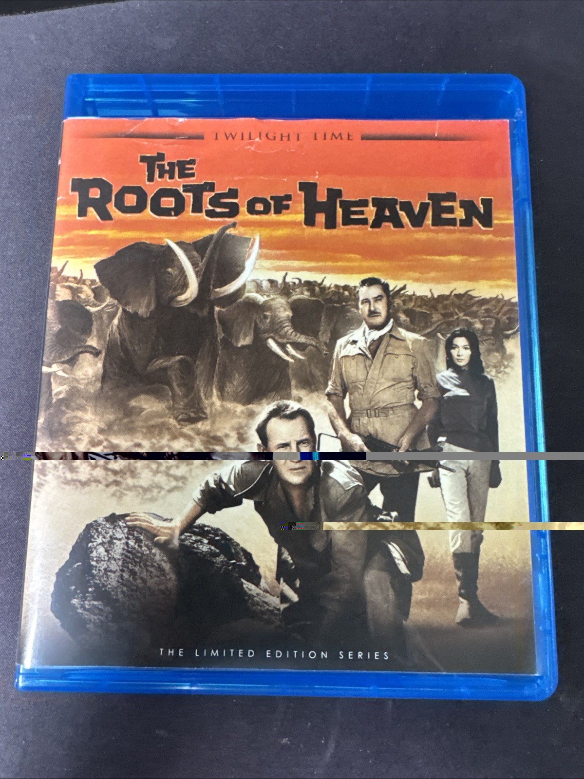 The Roots of Heaven Blu-ray Twilight Time Limited Edition Very Good Condition.