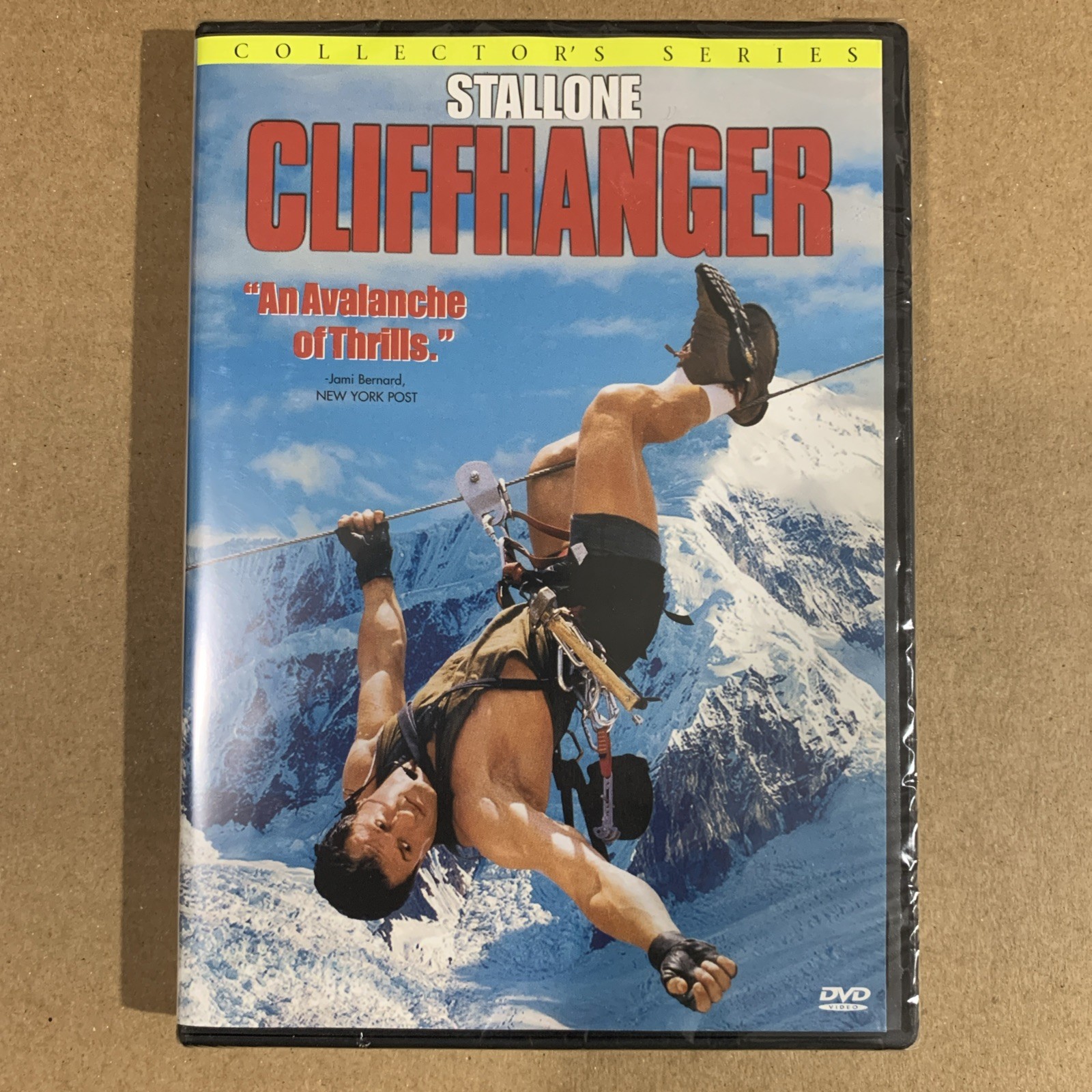 Cliffhanger (DVD, 1993) Sylvester Stallone Brand New