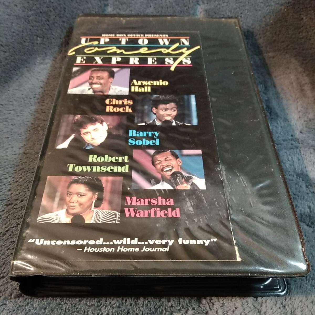 Uptown Comedy Express VHS 1987 HBO Video Arsenio Hall Robert Townsend Rare