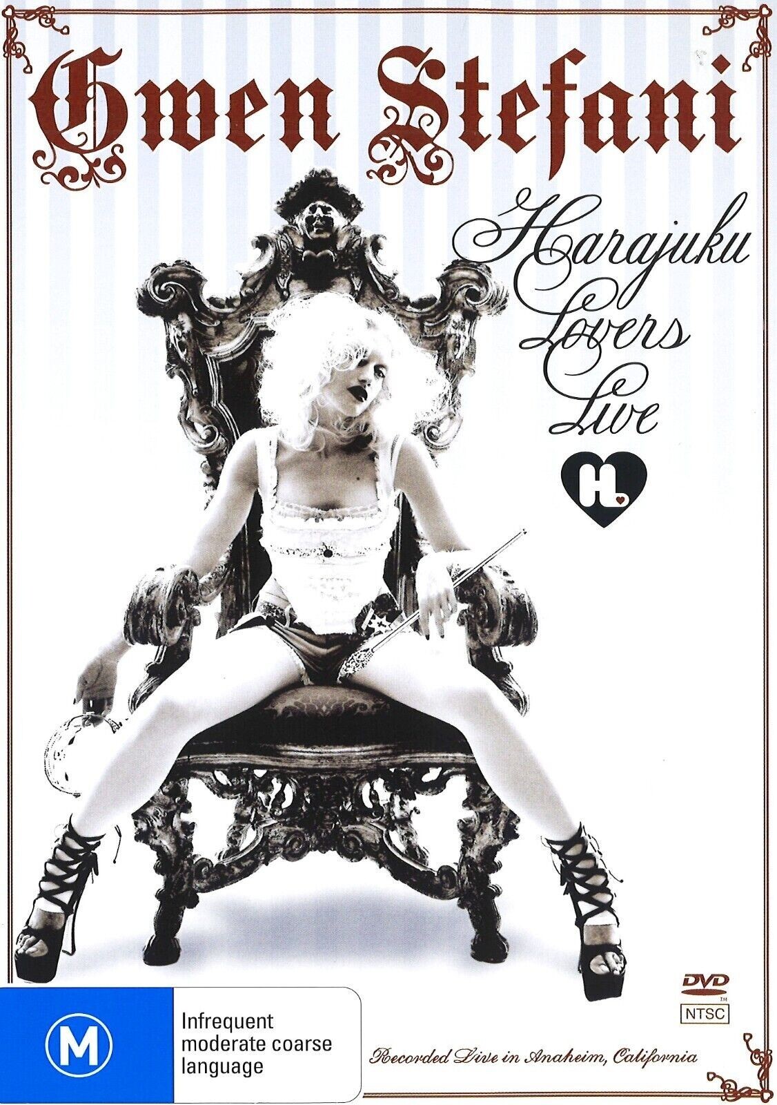 GWEN STEFANI Harajuku Lovers Live DVD BRAND NEW NTSC Region 0