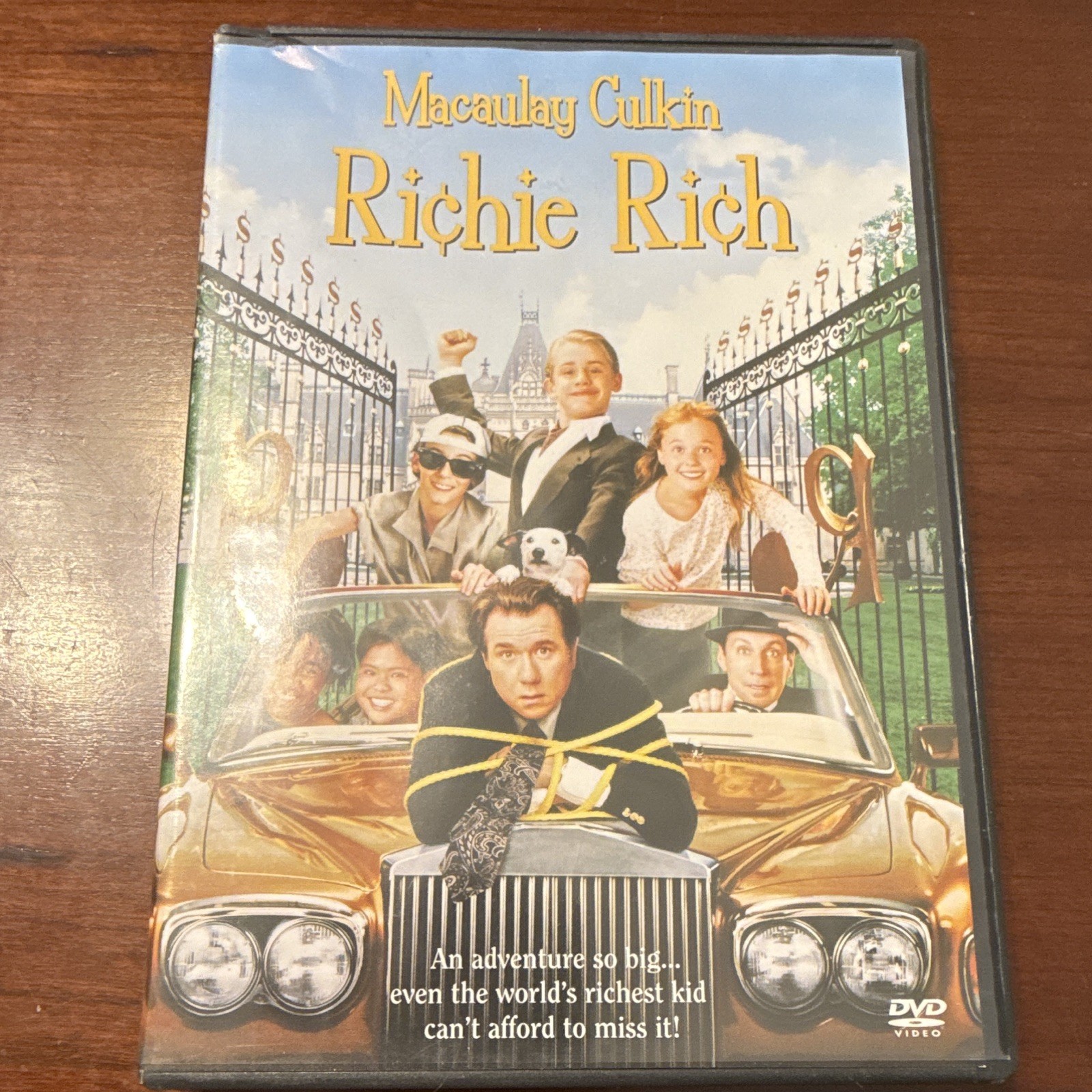 Warner Bros. Richie Rich DVD (1994) Macaulay Culkin Tall Case