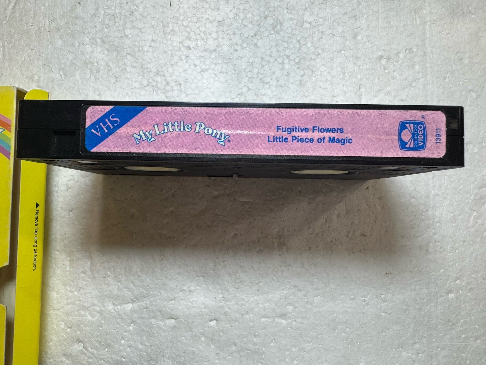1988 My Little Pony Golden Book VHS – Fugitive Flowers – Little Piece Of Magic