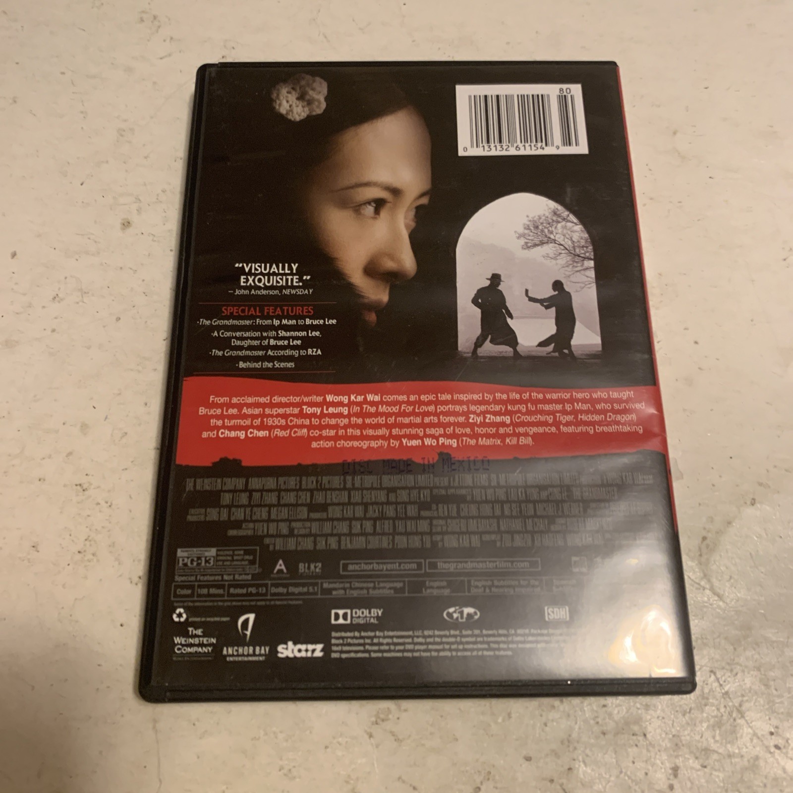 The Grandmaster. DVD33