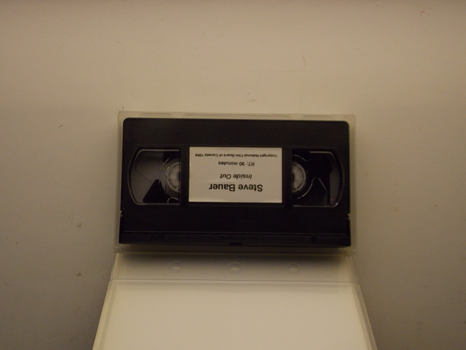 Steve Bauer Inside Out 1994 VHS National Film Board Canada video tape 98 minutes