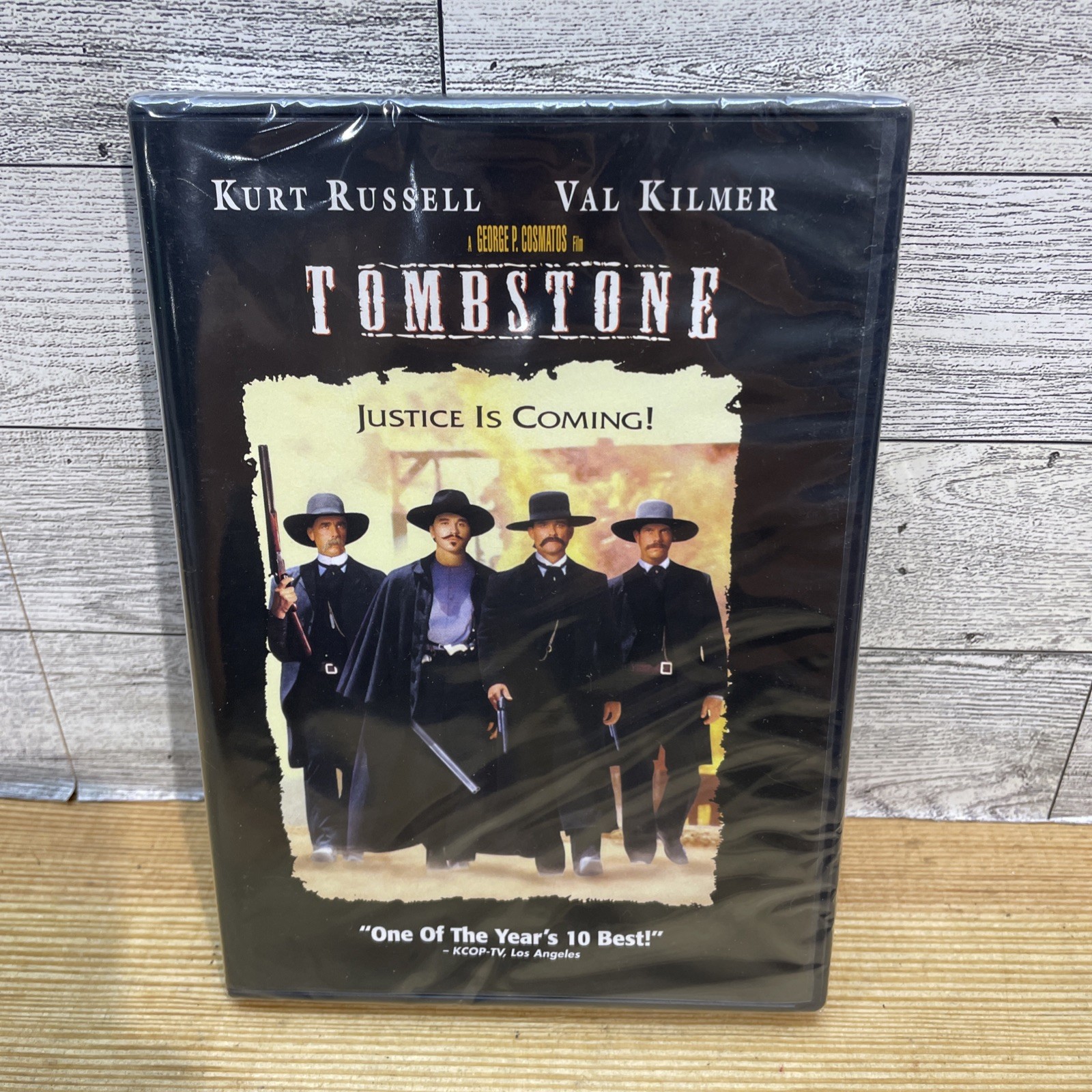 Tombstone, 1993 By George Cosmatos: Justice Is Coming (DVD, 1997) Kurt Russell
