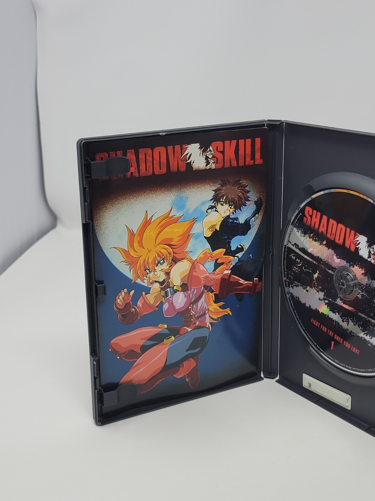 Shadow Skill Vol 1: Fight for the Ones You Love (DVD, 2005, Anime) Insert Tested