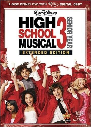 High School Musical 3: Senior Year (Extended Edition) – DVD – GOOD