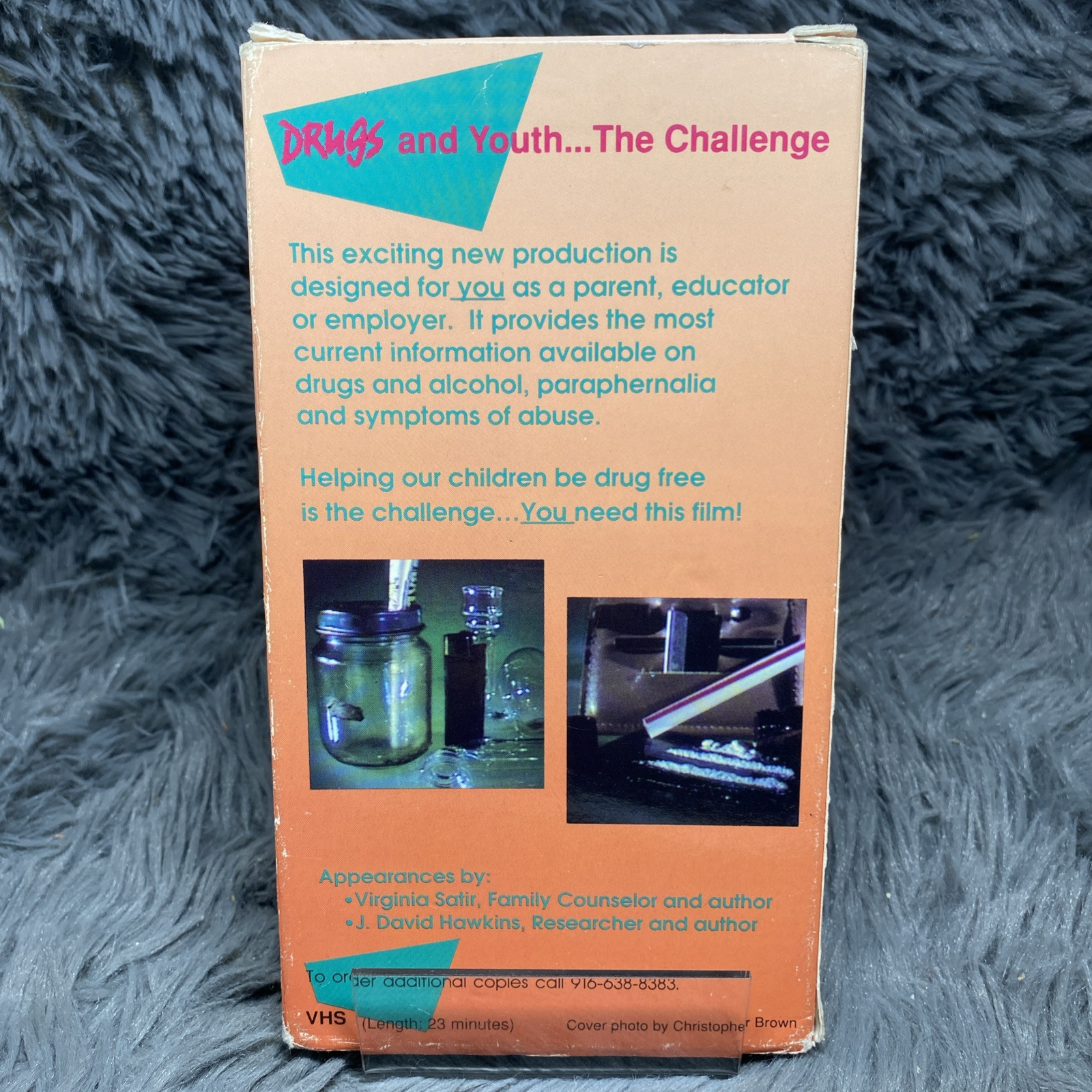 Drugs and Youth The Challenge VHS Tape NBC Michael Gross Educational Program