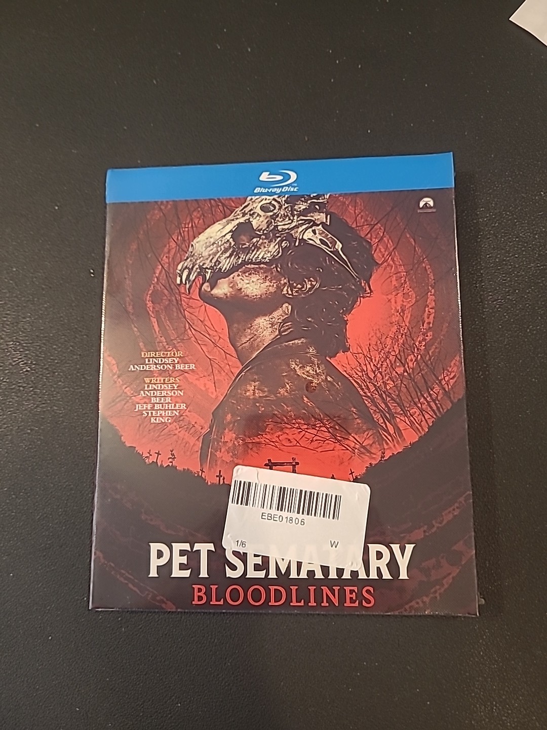 Pet Sematary Bloodlines (Blu-ray) Rare Slipcover Region C China Release