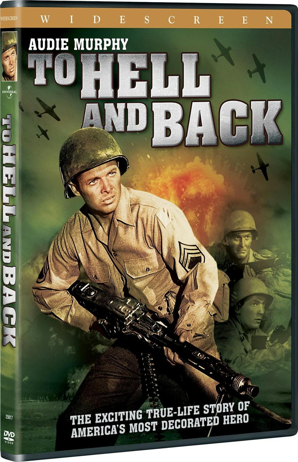 To Hell and Back DVD Audie Murphy NEW