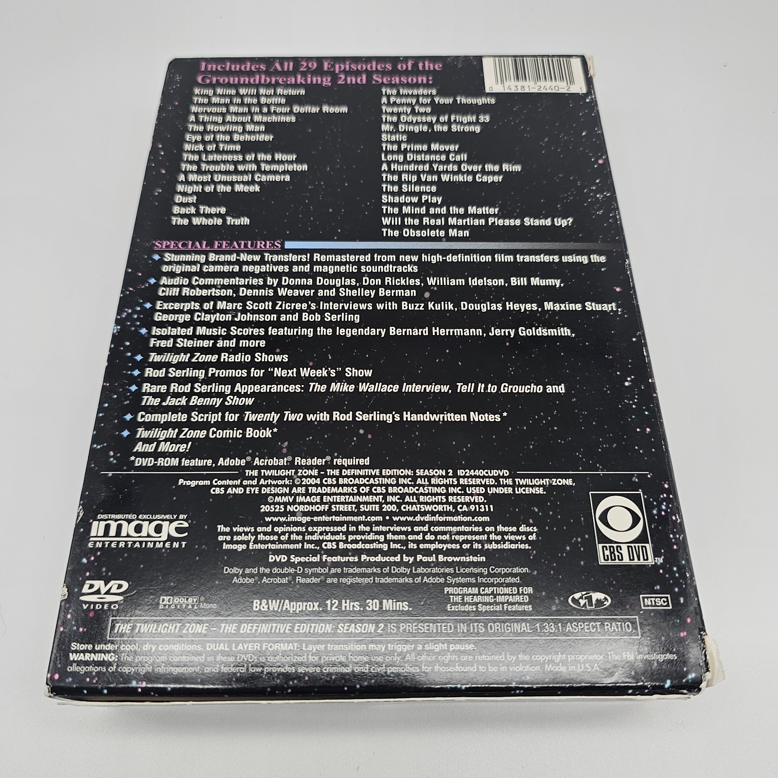 The Twilight Zone – 2006 The Complete Definitive Collection All 28 Discs EC