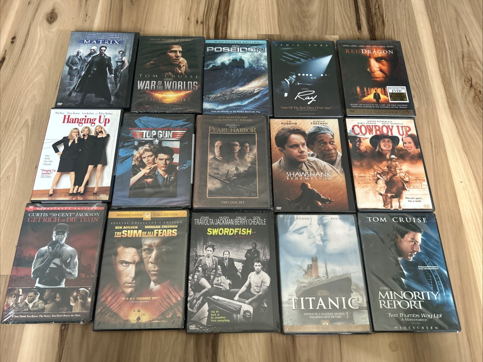 DVDs New Sealed Mixed Lot Action Thriller