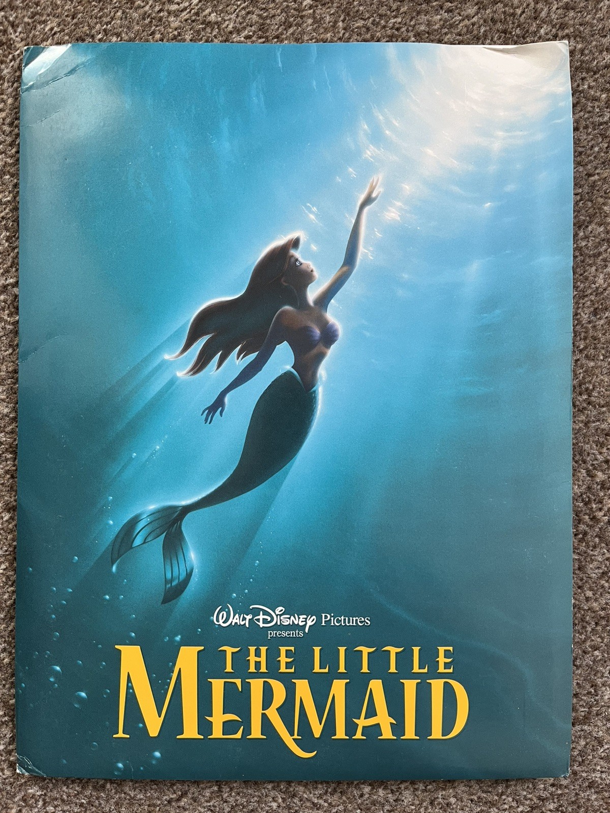 Disney’s The Little Mermaid Deluxe US Press Kit & 6 x Stills & Production notes